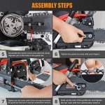 58CC Gas Chainsaw with 20-Inch Guide Bar