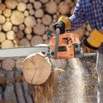 58cc Gas Chainsaw - 20 Inch Portable Cutters