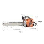 58cc Gas Chainsaw - 20 Inch Portable Cutters