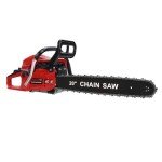 20-Inch Gas Chainsaw - 58CC High Power Logging