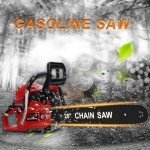 20-Inch Gas Chainsaw - 58CC High Power Logging