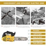 Lightweight 12-Inch Gas Chainsaw for Wood Cutting