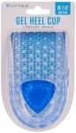 Sof Sole Men's Gel Heel Cup Insoles 7-12