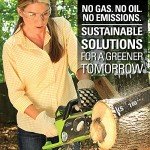 Greenworks 40V 16" Cordless Chainsaw with Battery