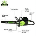 Greenworks 80V Brushless Cordless Chainsaw Kit