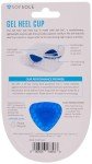 Sof Sole Men's Gel Heel Cup Insoles 7-12