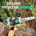 Litheli 12" 40V Cordless Battery Chainsaw
