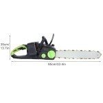 Brushless 16-Inch Cordless Electric Chainsaw with Battery