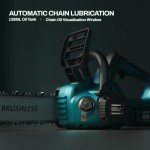 KIESBOHR 12" Cordless Electric Chainsaw, Tool Only
