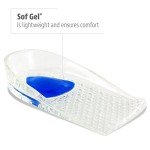 Sof Sole Men's Gel Heel Cup Insoles 7-12