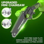 Cordless 6-Inch Mini Chainsaw for Easy Pruning