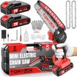 Cordless Mini Handheld Chainsaw for Easy Trimming