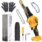 Cordless 8-Inch Mini Chainsaw for Dewalt 20V