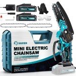 Saker Mini Chainsaw - Cordless 6 Inch Handy Tool