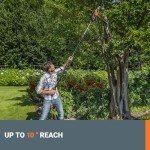 Worx 10" Electric Pole Saw - 8 Amp Power