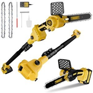 Cordless 2-in-1 Pole Saw and Chainsaw Combo