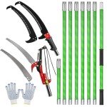 26Ft Extendable Pole Saw for Tree Trimming