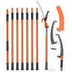 VEVOR Extendable Manual Pole Saw for Tree Trimming