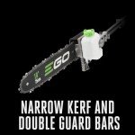 EGO 10-Inch Carbon Fiber Pole Saw Attachment
