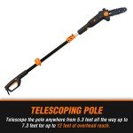 WEN 4019 6-Amp Electric Pole Saw - 8 Inch