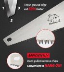 14-Inch Hand Saw for Precise Wood Cutting