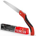 7-Inch Folding Hand Saw for Wood Cutting