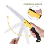 Bates 7-Inch Folding Hand Saw for Camping
