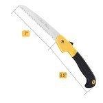 Bates 7-Inch Folding Hand Saw for Camping