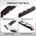 Premium Folding Saw for Camping and Gardening