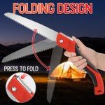 7-Inch Folding Hand Saw for Wood Cutting