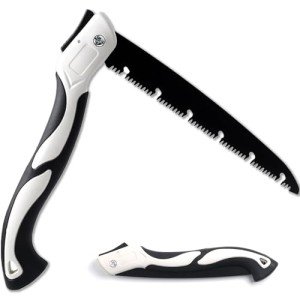 T TOVIA 12 Inch Portable Hand Pruning Saw