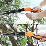 MONGSEW 9.5" Folding Hand Saw for Camping