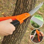 Edward Tools Folding Pruning Saw with SafeGuard Handle