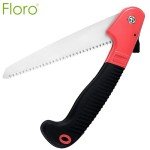 Folding Garden Saw with Safety Lock and Pruner