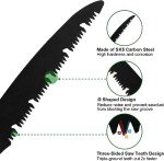 7-Inch Folding Pruning Saw with SK5 Steel Blade