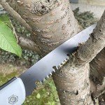 Sutekus 10 Inch Folding Hand Saw for Outdoor Use