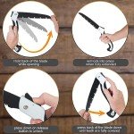 7-Inch Folding Pruning Saw with SK5 Steel Blade