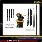 8-in-1 Hand Saw for Cutting Wood and More