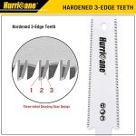Hurricane 6-Inch Japanese Pull Saw for Woodworking