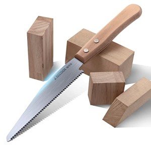 RUITOOL 6-Inch Japanese Pull Saw with Wood Handle
