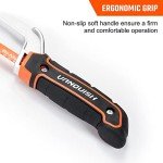 VANQUISH Mini Aluminum Hacksaw for Woodworking