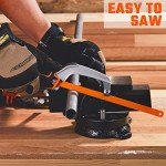 VANQUISH Mini Aluminum Hacksaw for Woodworking