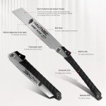 Hautmec 9" Foldable Japanese Pull Saw
