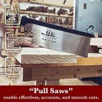 SUIZAN 6-Inch Japanese Pull Saw for Woodworking