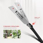 Hautmec 9" Foldable Japanese Pull Saw