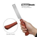 6-Inch Mini Flush Cut Hand Saw for Woodworking