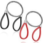 2-Pack Pocket Wire Saw for Camping & Survival