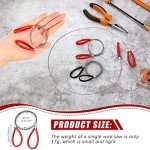2-Pack Pocket Wire Saw for Camping & Survival