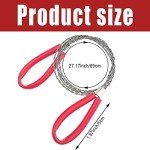 8-Pack Stainless Steel Wire Survival Saws