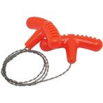 2-Pack 28'' Stainless Steel Cable Saws for Outdoor Use